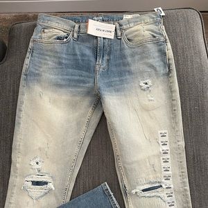 Old navy NWT mens slim distressed 32x34 jeans